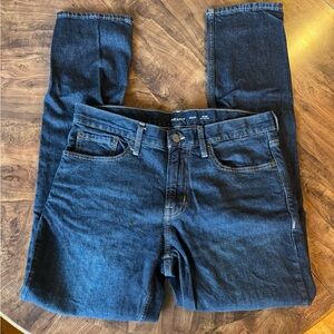 Old Navy Men's Deep Indigo Slim Straight Jeans